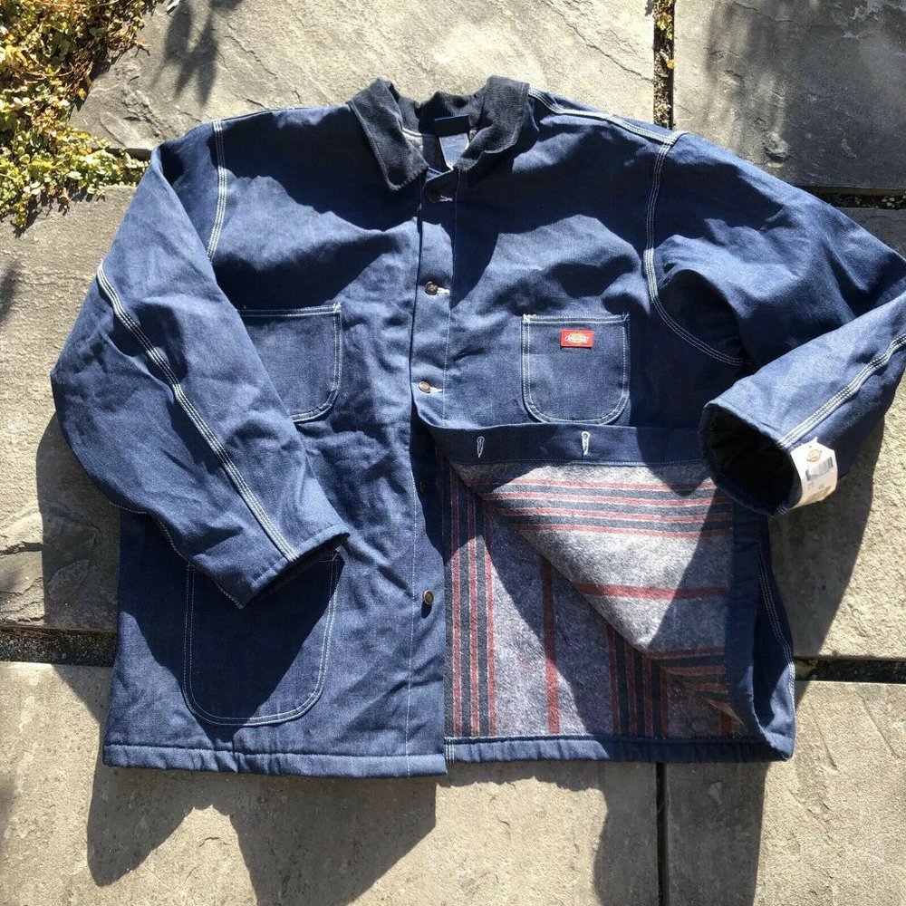 >>SOLD<< Dickies Mens NWT Denim Blanket Lined
